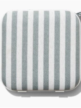 Sunnylife Portable Travel Speaker in Olive Stripe